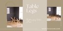 Butterfly Table Legs: The One Base That Solves Both Stability and Style at the Same Time