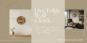 What Is a Live Edge Wall Clock? The Design Trend Turning Timepieces Into Art