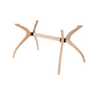 Solid Wood Rectangle Dining Curvella Table Base 4-Legs