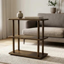 Slim 3-Tier Rectangular Side Table