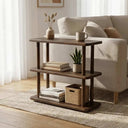 Slim 3-Tier Rectangular Side Table