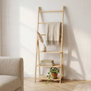 Freestanding Bamboo Garment Rack