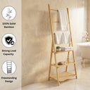 Freestanding Bamboo Garment Rack
