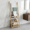 Freestanding Bamboo Garment Rack