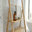 Freestanding Bamboo Garment Rack