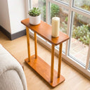Wooden Rectangle End Table