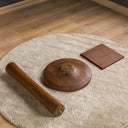 Solid Wood Tulip Pedestal Table Base