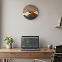 Mountain Wall Clock