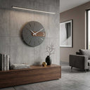 Noir Modern Wall Clock