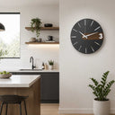 Noir Modern Wall Clock