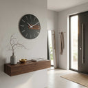 Noir Modern Wall Clock