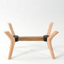 rectangle coffee table base 4 legs, wood coffee table base for glass top