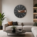 Noir Modern Wall Clock