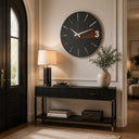 Noir Modern Wall Clock