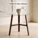 Solid Wood Pyramid Table Base