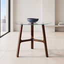 Solid Wood Pyramid Table Base
