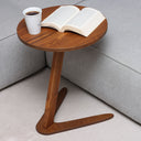 Slide-Under Wooden C Table