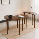 Solid Wood Round Nesting Coffee Table