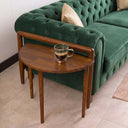 Solid Wood Round Nesting Coffee Table