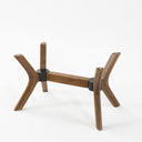 rectangle coffee table base 4 legs, wood coffee table base for glass top 5
