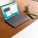 Minimalist Birch Plywood Home Office Desk with Rounded Edges