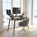 Wood Monitor Stand For Desk