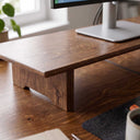 Wood Monitor Stand For Desk