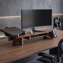 Wood Monitor Stand For Desk