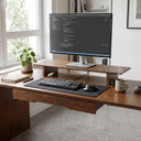 Wood Monitor Stand For Desk