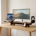 Wood Monitor Stand For Desk