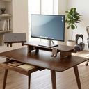 Wood Monitor Stand For Desk