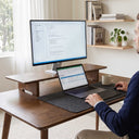 Wood Monitor Stand For Desk