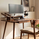 Wood Monitor Stand For Desk