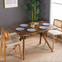 Modern Rectangle Dining Table with Butterfly Legs