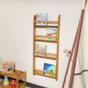 wall mounted Montessori bookshelf, kids floating bookshelf 19
