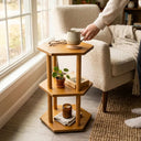 3-Tier Hexagon Side Table