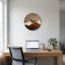 Mountain Wall Clock