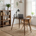 Kidney Home Office Desk in white room