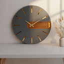 Noir Modern Wall Clock