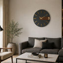 Noir Modern Wall Clock