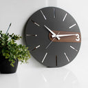Noir Modern Wall Clock