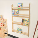 wall mounted Montessori bookshelf, kids floating bookshelf 21