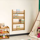 wall mounted Montessori bookshelf, kids floating bookshelf 23