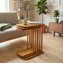 Solid Pine Wood C Table Nesting Set