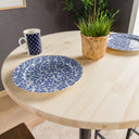 rustic bistro table, solid wood bar height table 8