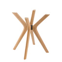 solid wood round dining table base,4 leg table base for round tabletop 9