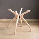 Solid Wood Round Dining Curvella Table Base 4-Legs