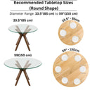 solid wood round dining table base,4 leg table base for round tabletop  6