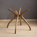 Solid Wood Round Dining Curvella Table Base 4-Legs
