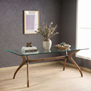 Solid Wood Rectangle Dining Curvella Table Base 4-Legs